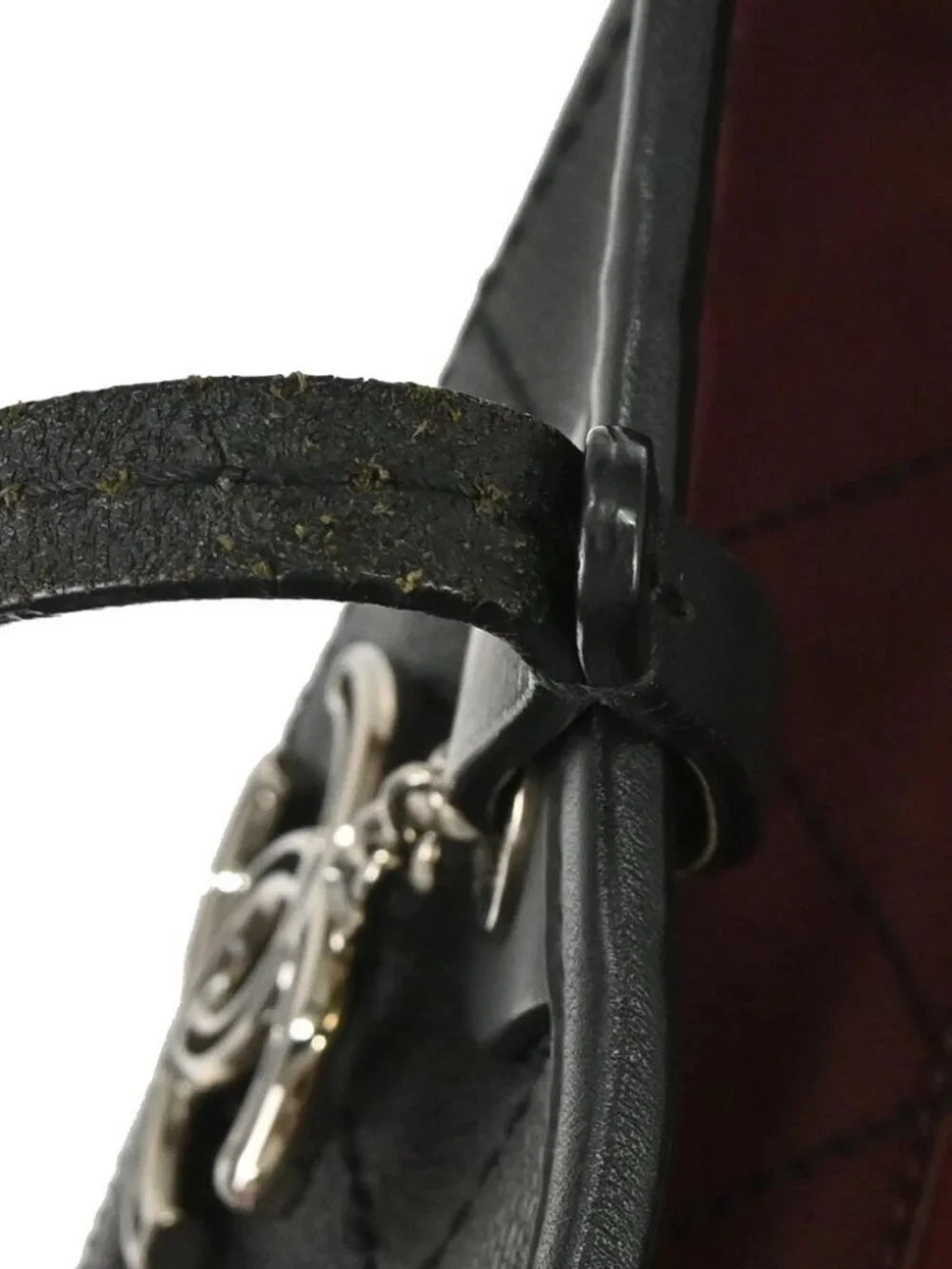 Chanel Black Calfskin On The Road Shopping Fever Tote Bag